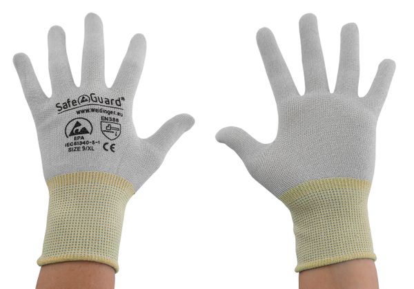 ESD-Handschuhe, ohne Beschichtung