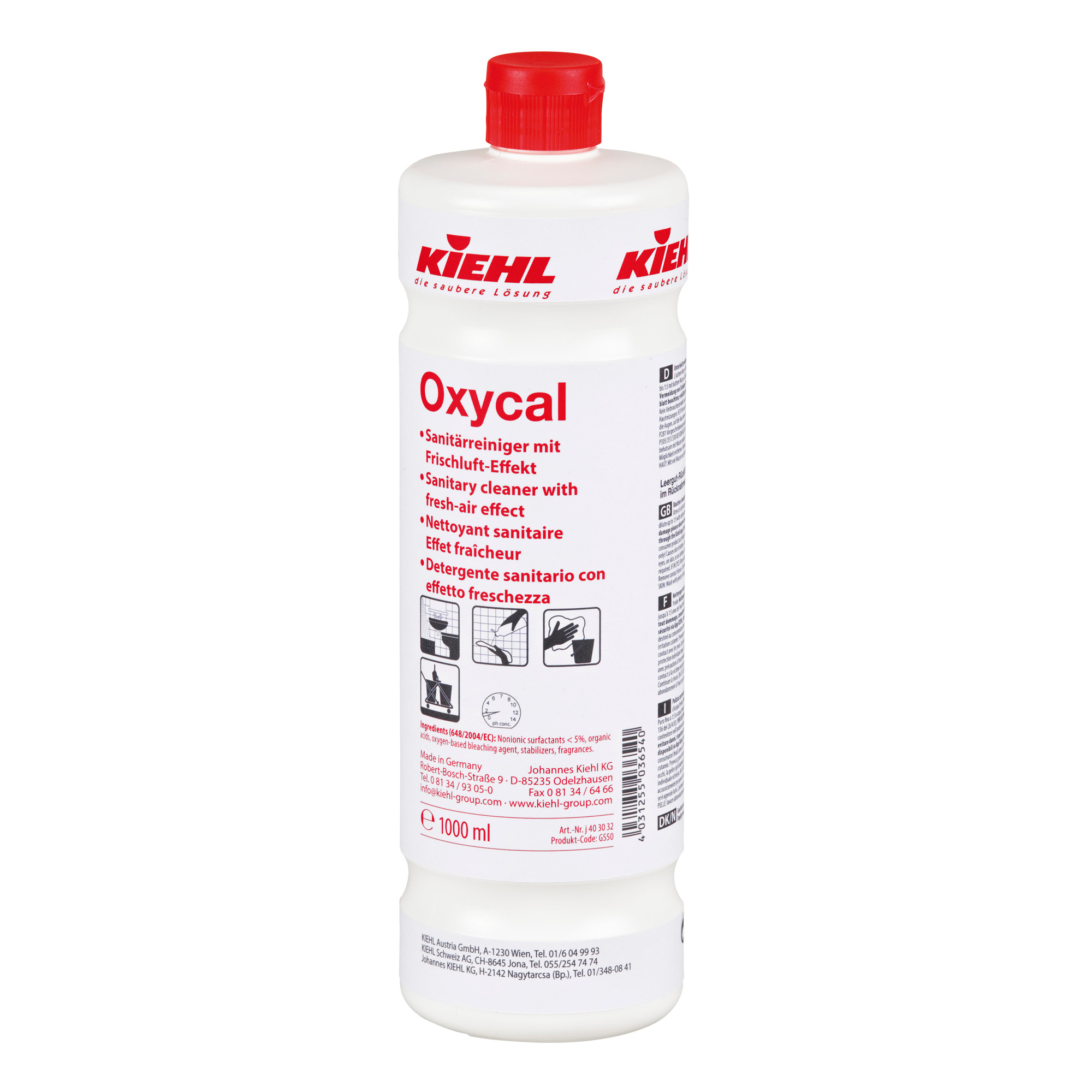 Oxycal Sanitärreiniger mit Frischluft-Effekt