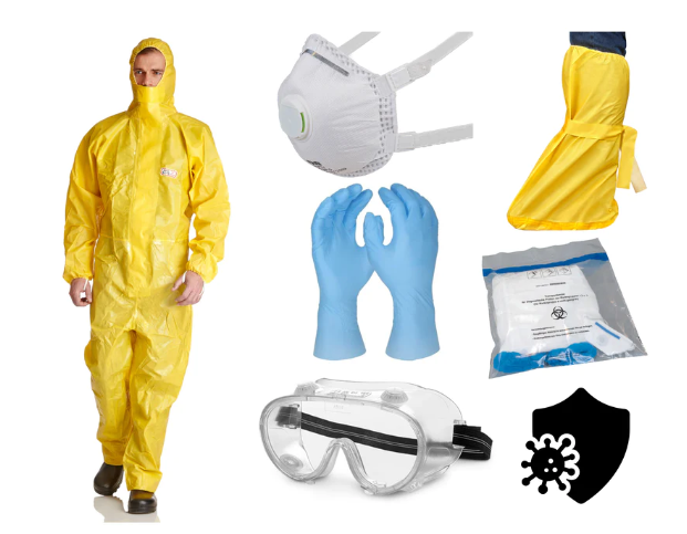 Ebola-Infektionsschutzset Top Professional, 5-teilig 