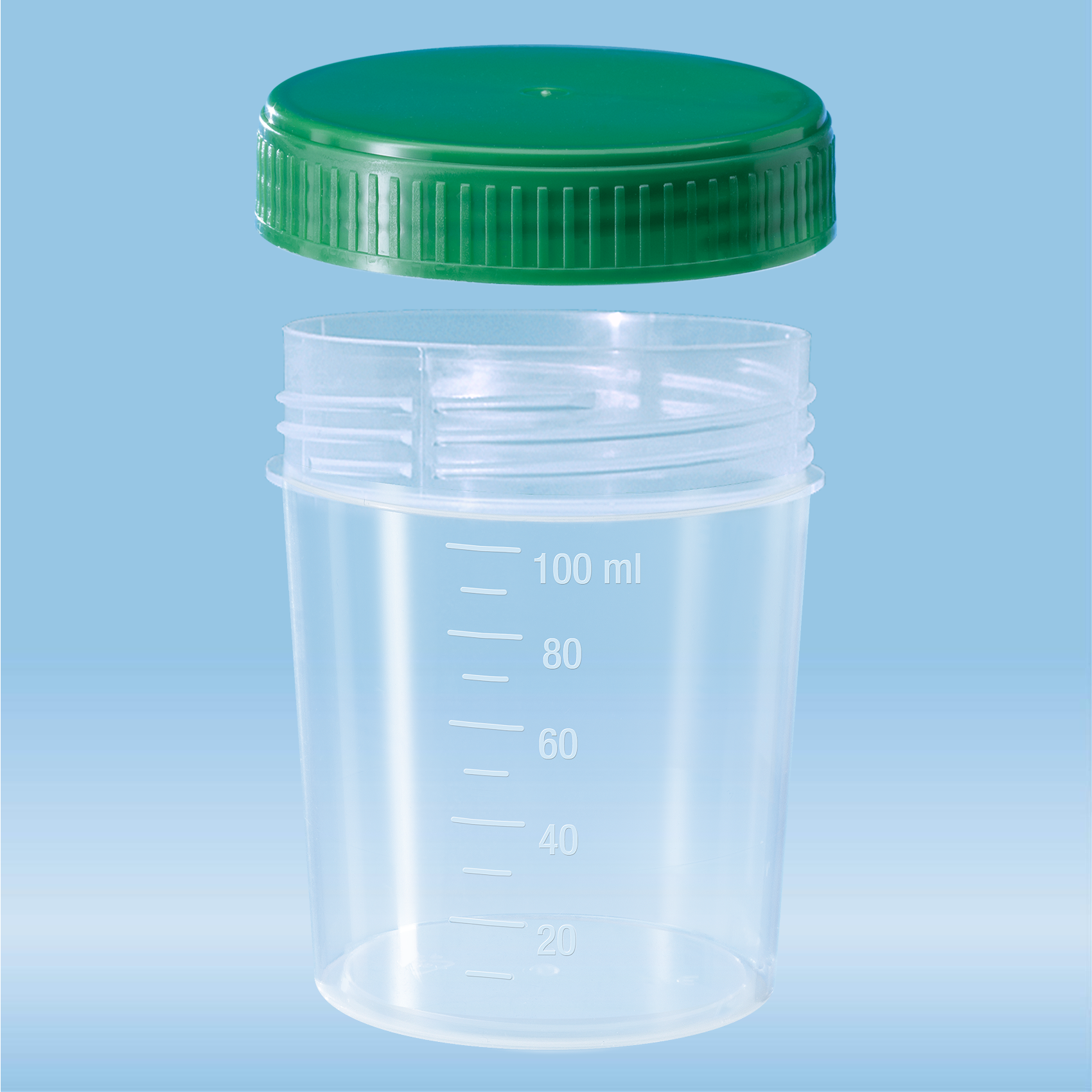 Sarstedt Schraubbecher 100 ml, PP Sarstedt Schraubbecher 100 ml, PP