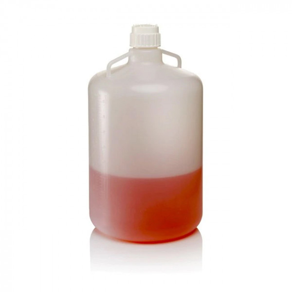 Ballonflasche PP mit Henkel 10-50 L autoklavierbar ohne Ablasshahn Nalgene