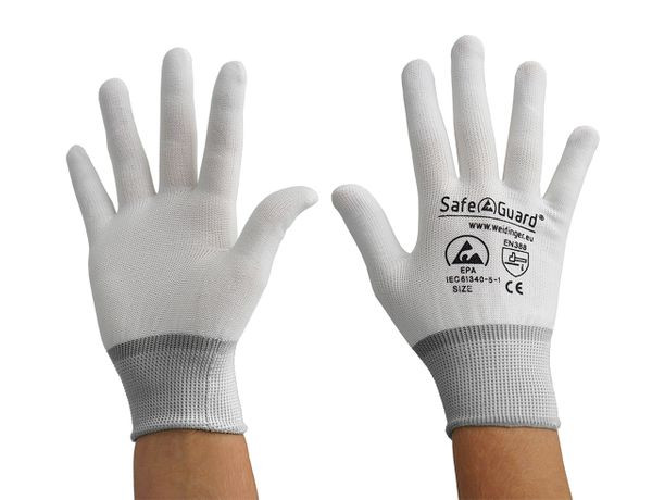 ESD-Handschuhe, ohne Beschichtung